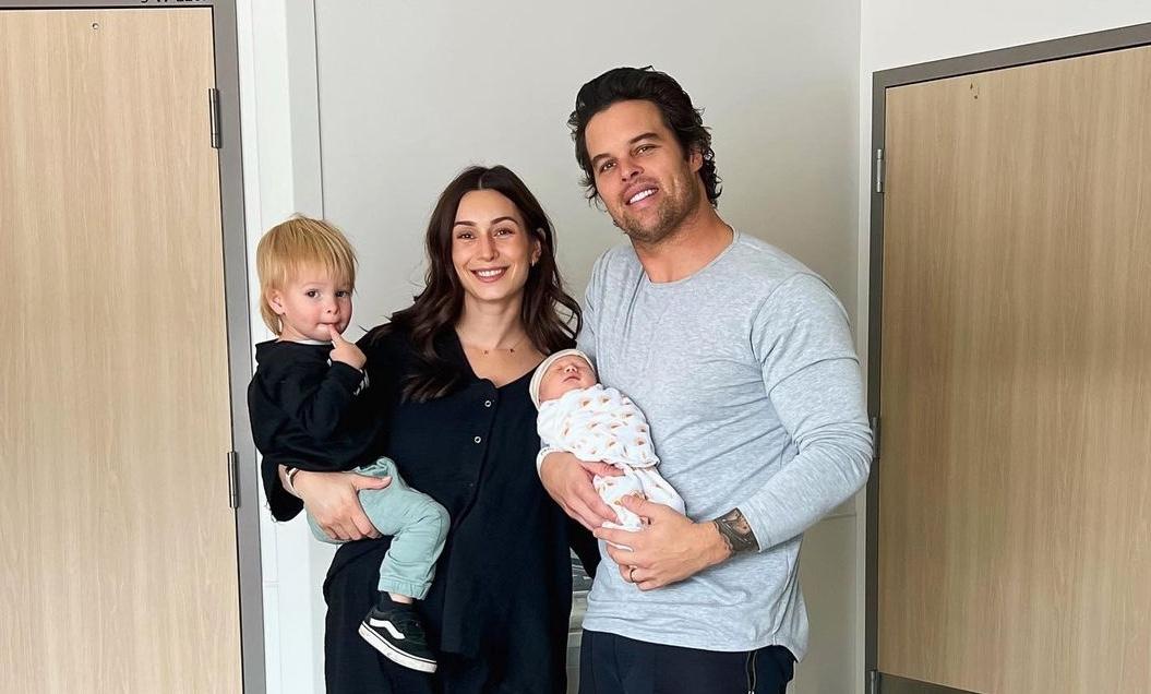 Astrid and Kevin Wendt with their two children