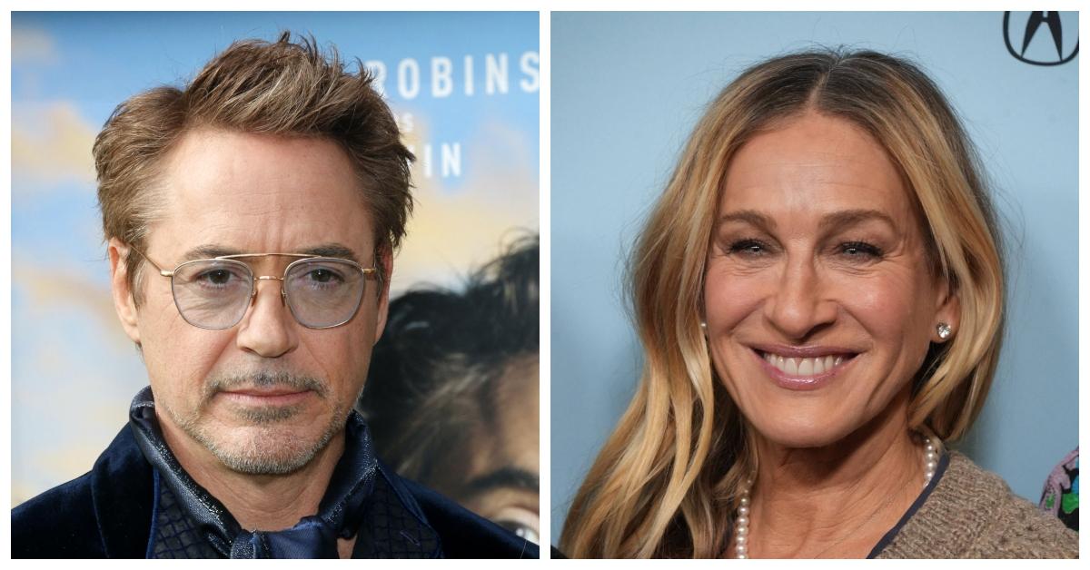 Robert Downey Jr and Sarah Jessica Parker