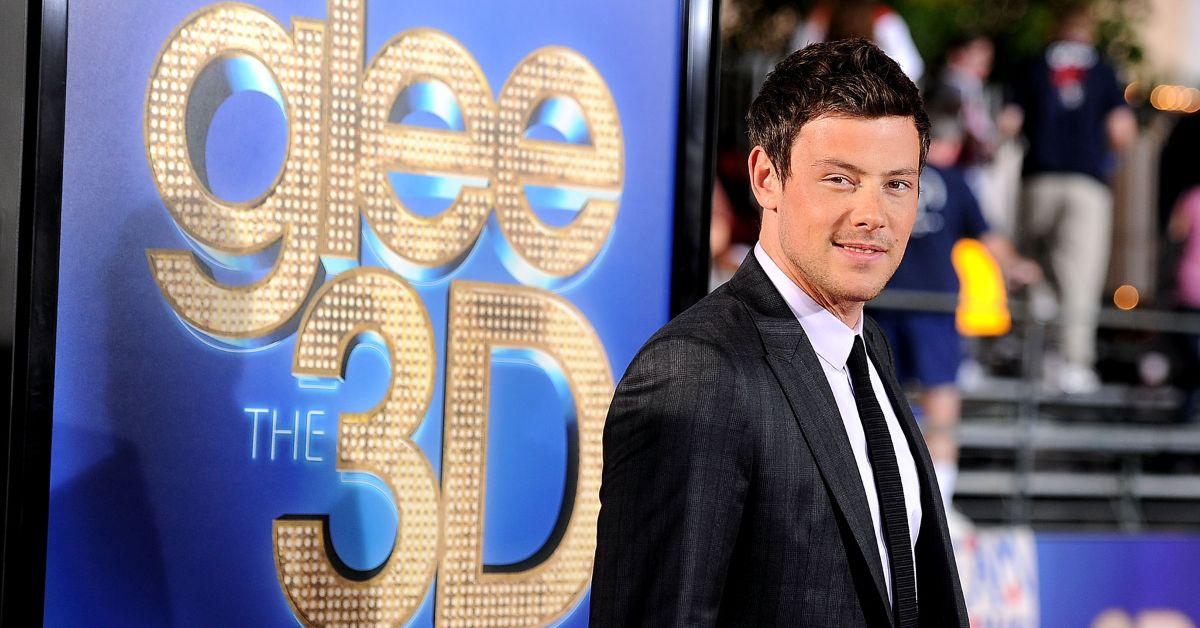 Corey Monteith at the 'Glee 3D' premiere 