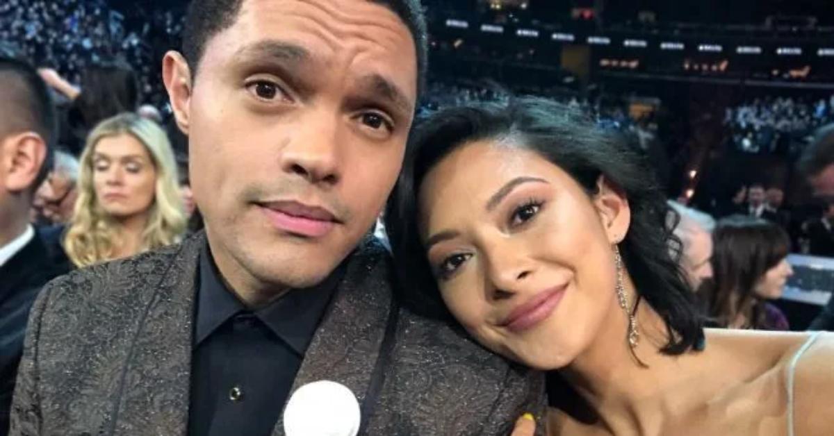 Jordyn Taylor Braff and Trevor Noah during their relationship.