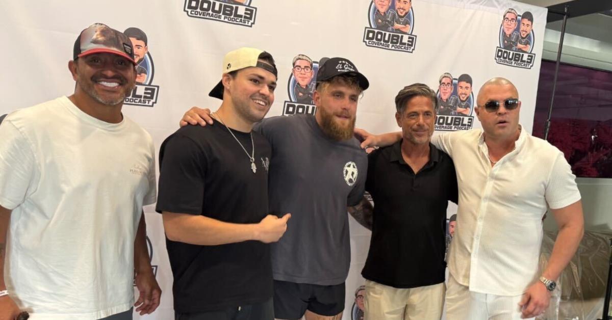 Jake Paul appears on the Doubl3 Coverage podcast