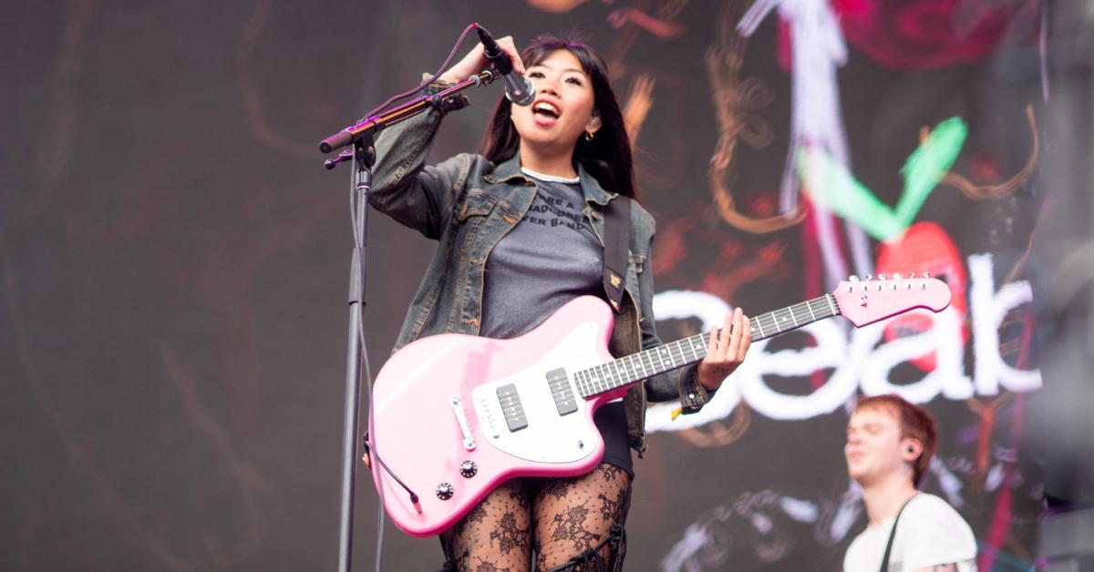 British singer-songer beabadoobee performs during Outside Lands Music Festival on Aug. 13, 2023 in San Francisco.