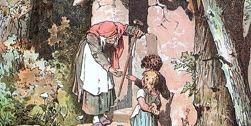 Hansel and Gretel with the Hag