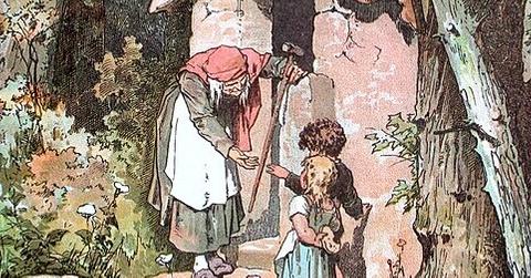 Hansel and Gretel with the Hag