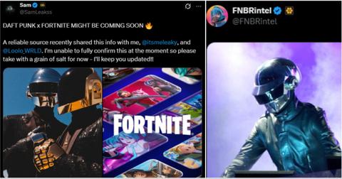 Is Daft Punk Coming to Fortnite? Festival Season 9 Leak Explained