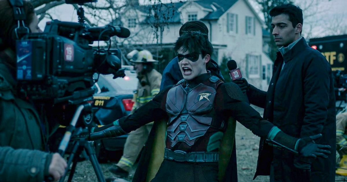 Curran Walters as Jason Todd / Robin in Season 1 of 'Titans.'