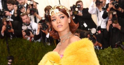 Rihanna at the 2015 Met Gala,