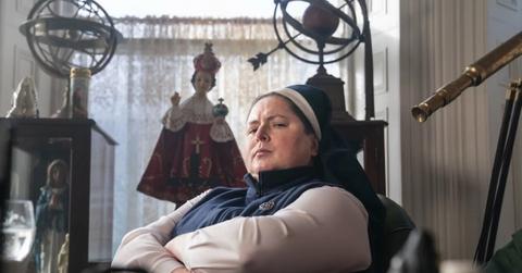 Siobhán McSweeney as Sister Michael in 'Derry Girls.'