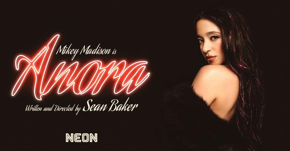 'Anora' official poster featuring Mikey Madison.