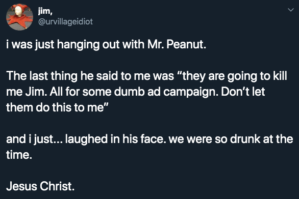 rip mr peanut