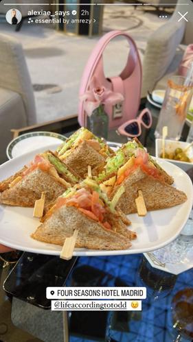 alexia todd madrid instagram story