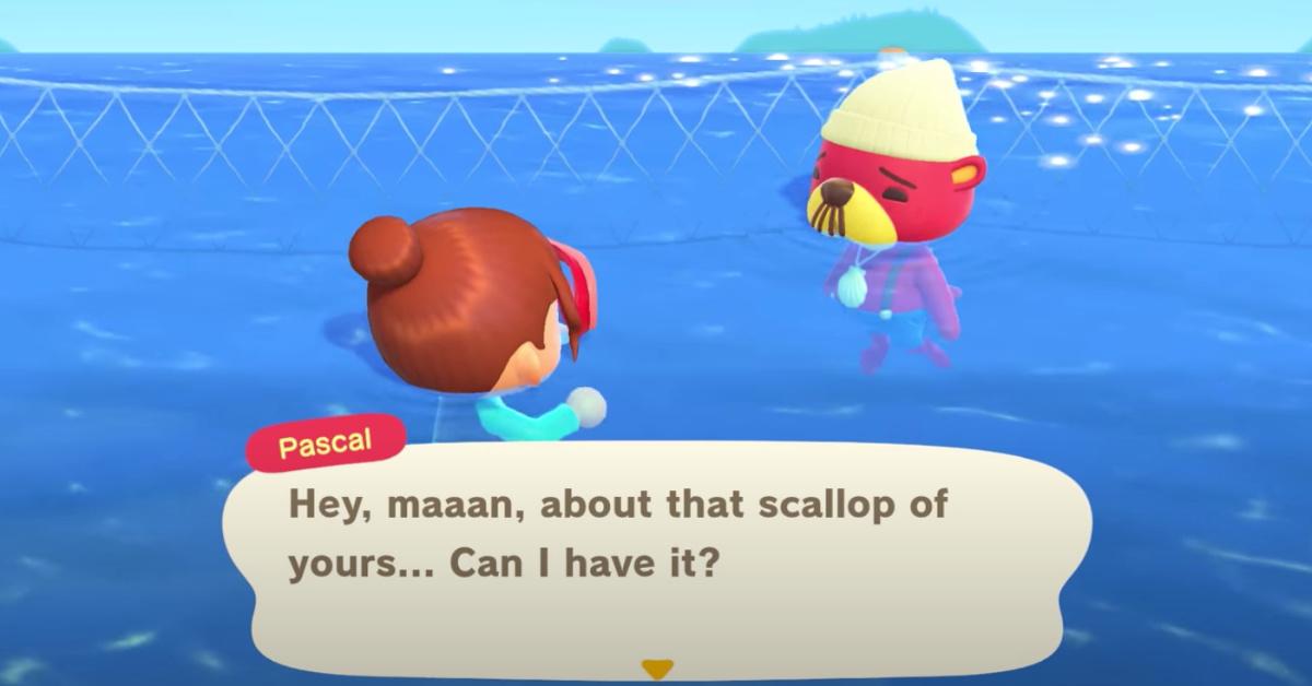 animal crossing summer update pascal