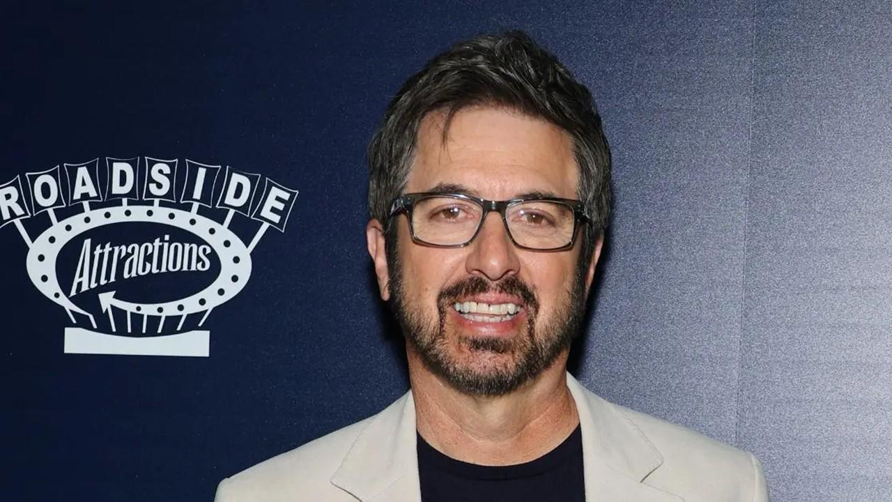 Ray Romano in a tan suit at the "Somewhere In Queens" New York Screening on April 17, 2023