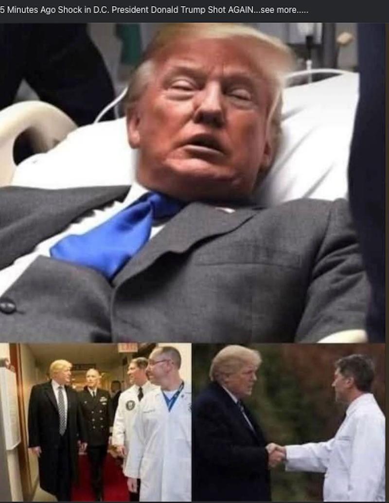 trump shot again facebook