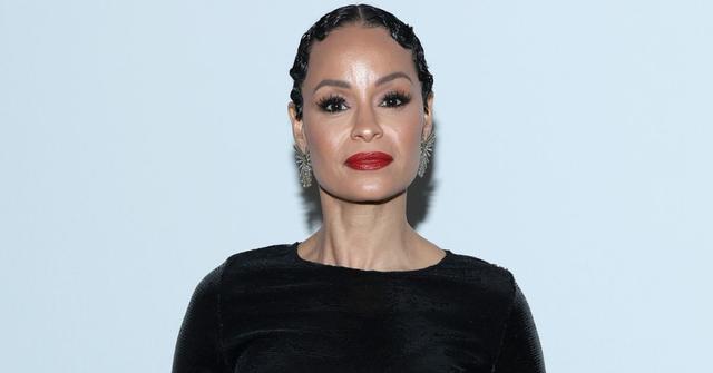 Sai De Silva at the 2022 Ralph Lauren Fall Fashion Show in New York City