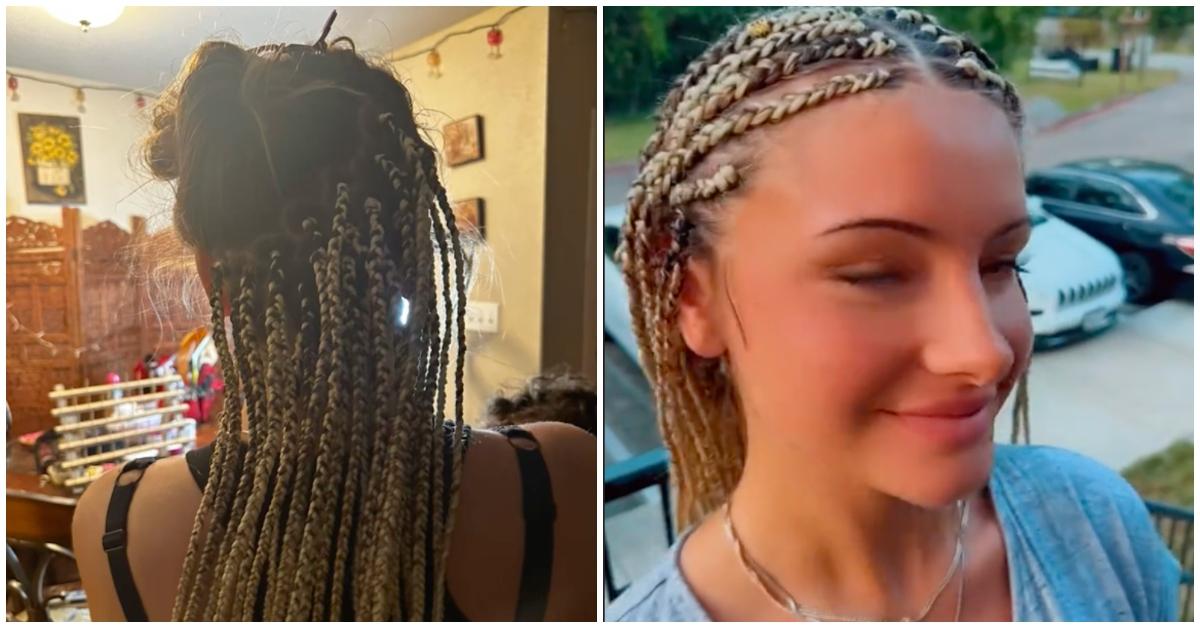 starla stolloway called out for getting braids on tiktok