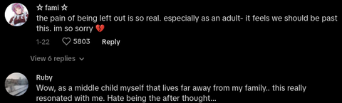 aunt not invited to nephews birthday party