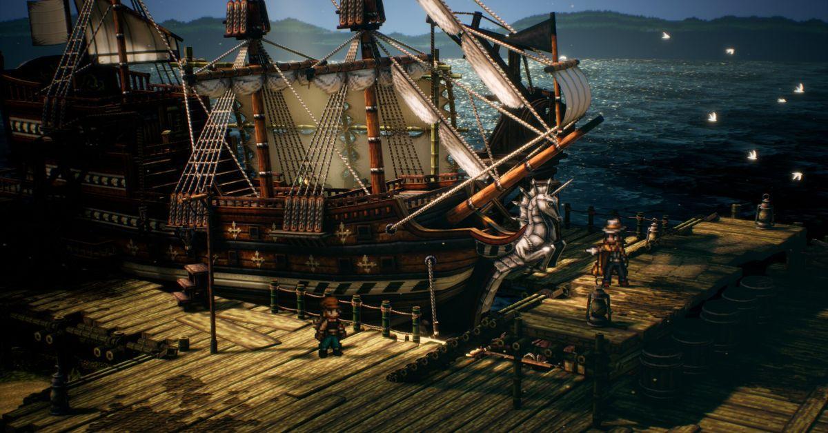 Octopath Traveler II Ship