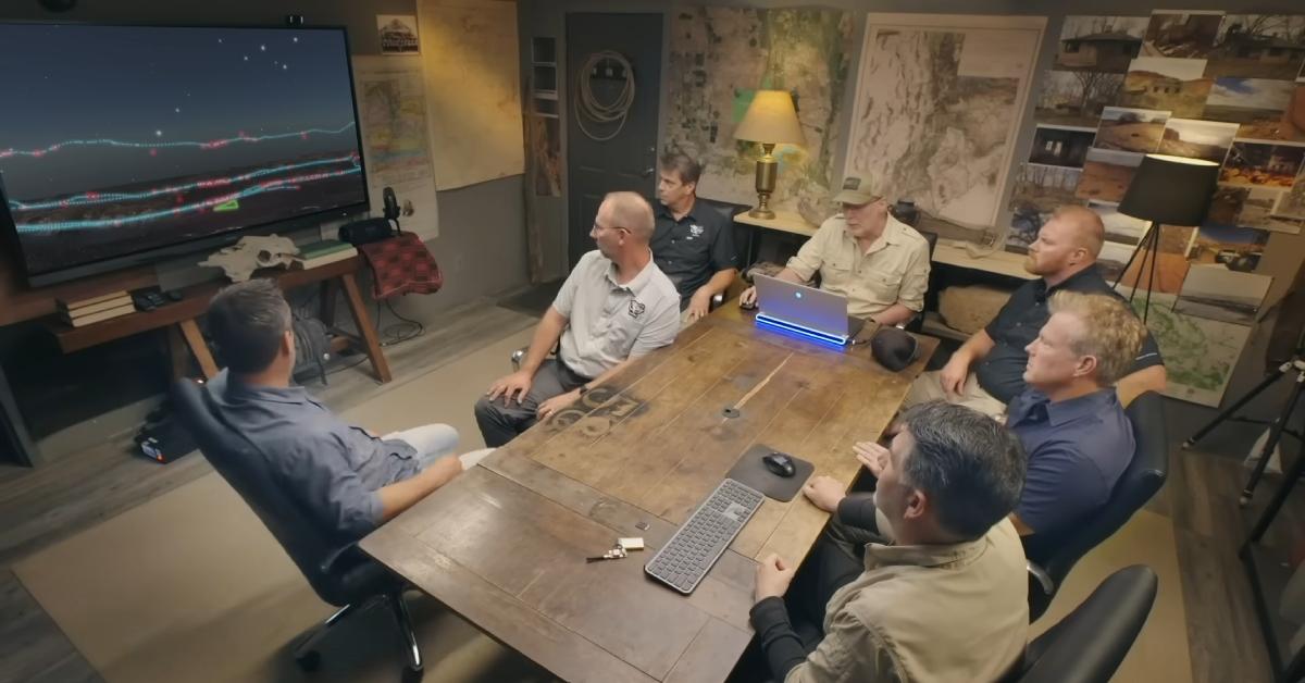 'The Secret of Skinwalker Ranch' cast in a Season 6 scene.