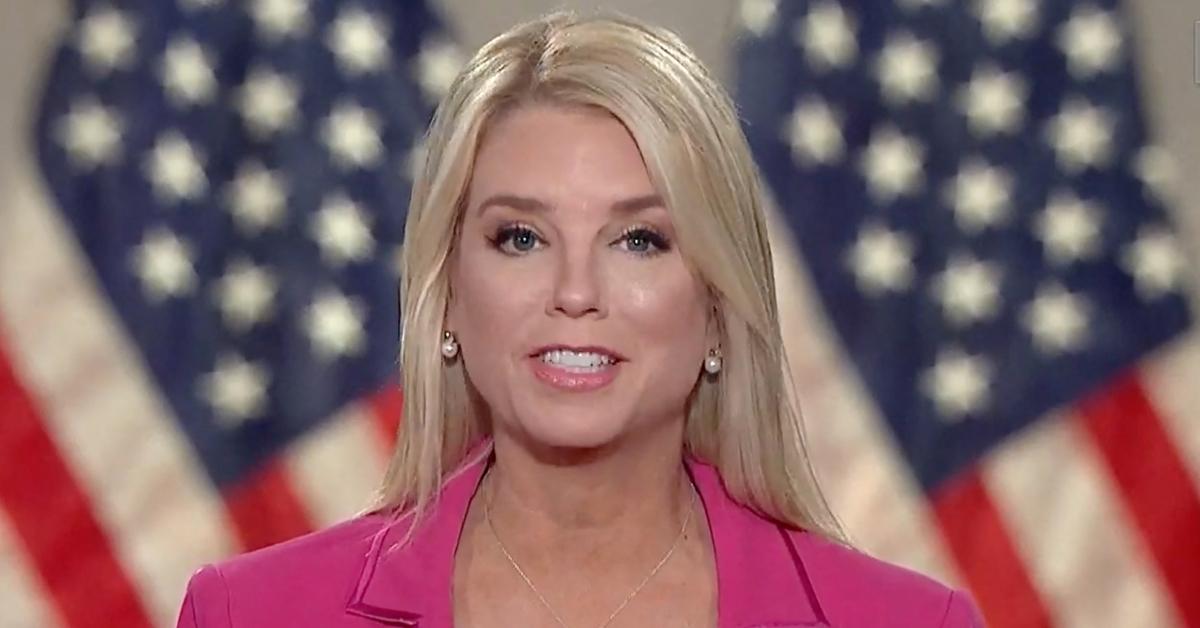 Pam Bondi speaks at the 2020 RNC.