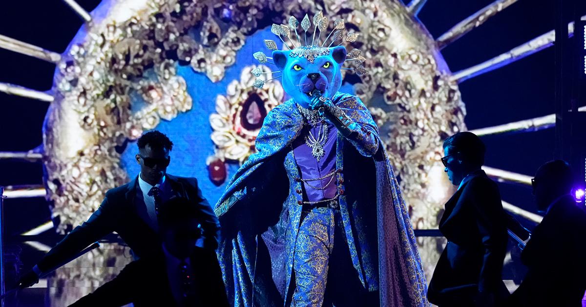 Panther's performance on 'The Masked Singer'