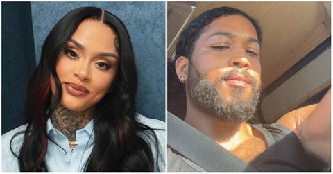 (l-r): Kehlani and Javaughn Young-White