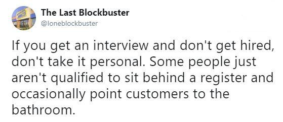 last blockbuster tweet