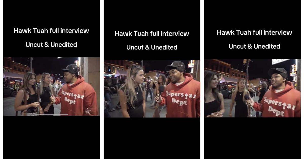 full uncut unedited interview of hawk tuah girl hailey