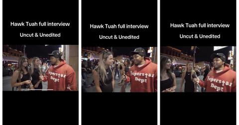full uncut unedited interview of hawk tuah girl hailey