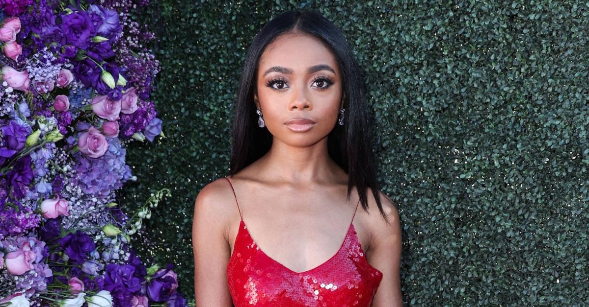 Skai Jackson at HollyRod Foundation event in 2022.