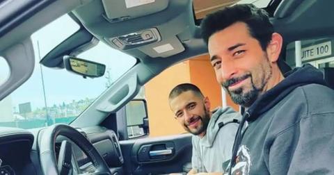 Josh Harris from 'Deadliest Catch' in the car with his brother, Jake Harris.