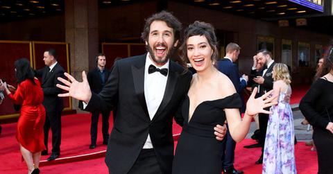 (l-r): Josh Groban and Schuyler Helford