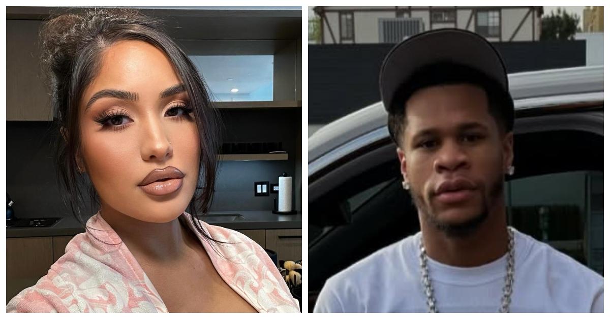 Leena Sayed and Devin Haney