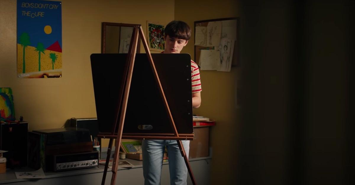 The Meaning Of Will's Painting In Stranger Things