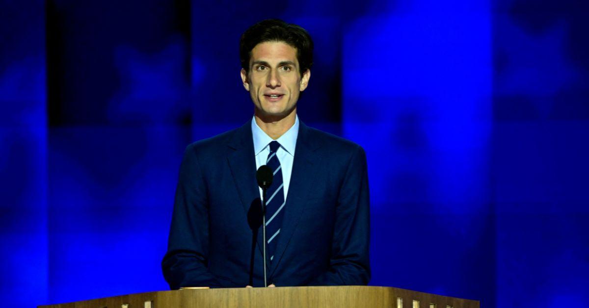 Jack Schlossberg speaking at the DNC. 