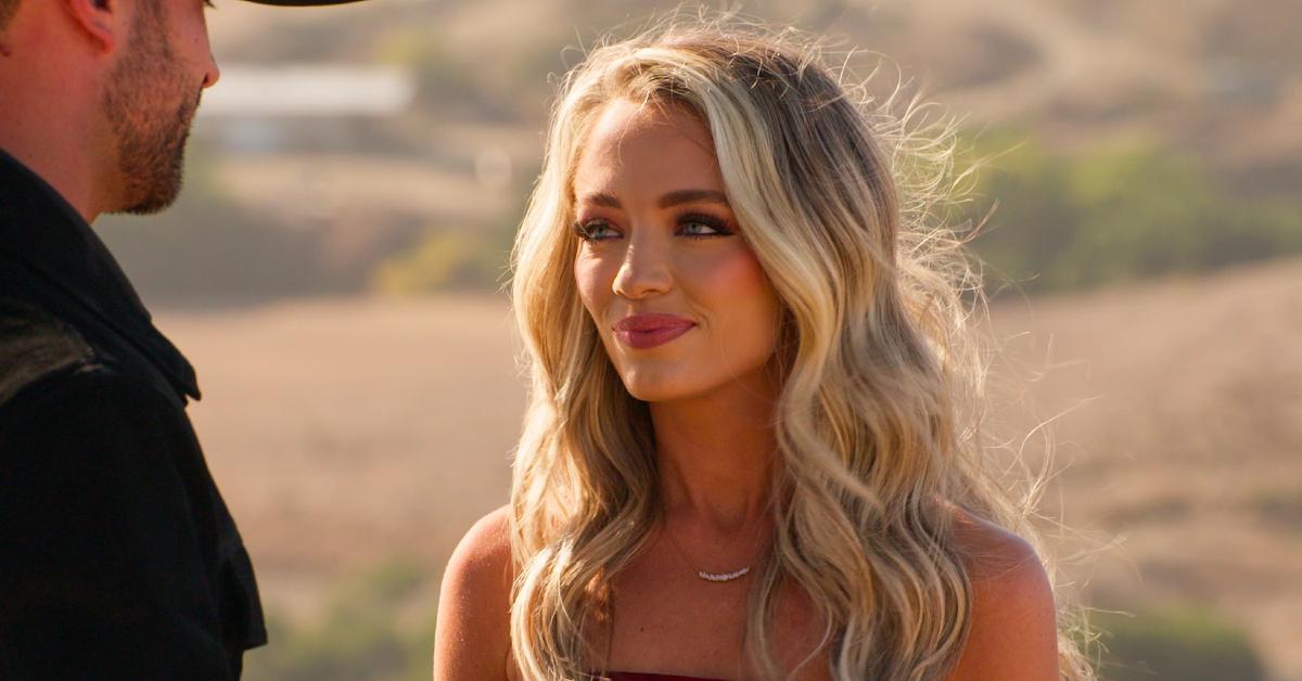 Jordyn smiles at Matt during the Season 3 finale of 'Farmer Wants a Wife.'