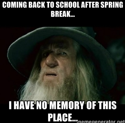 teachers leaving for spring break meme