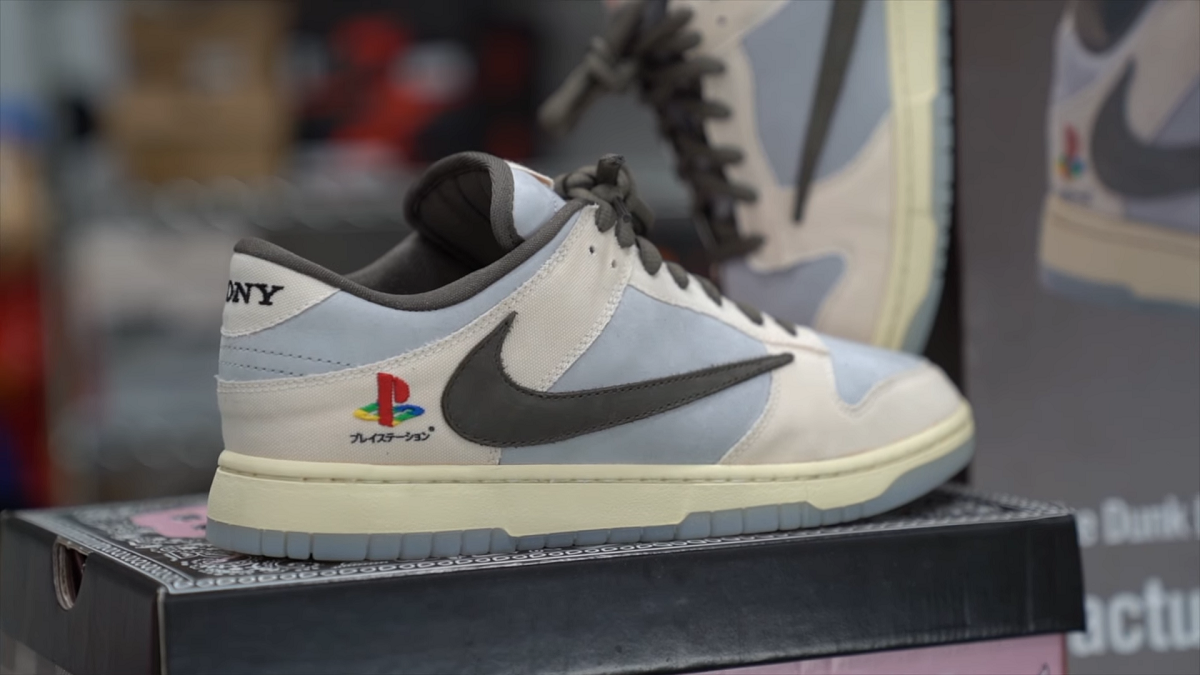 travis scott playstation shoes