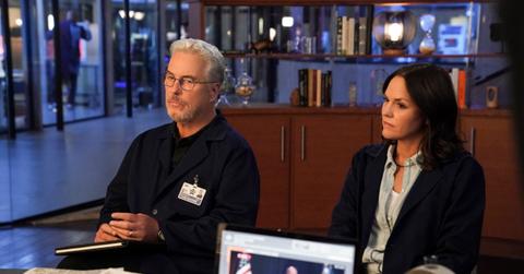 William Petersen and Jorja Fox in 'CSI: Vegas'