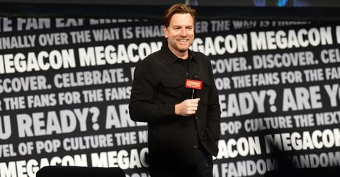 Actor Ewan McGregor speaks during a Q&A session at MegaCon Orlando 2024 at Orange County Convention Center on February 03, 2024 in Orlando, Florida. (Photo by Gerardo Mora/Getty Images)