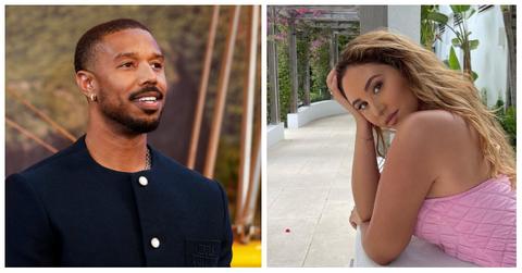 Michael B Jordan and Catherine Paiz