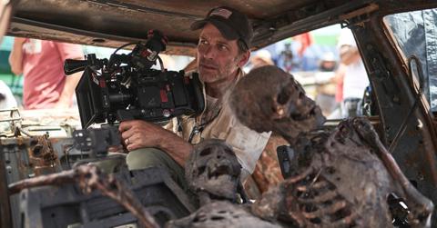 Zack Snyder filming 'Army of the Dead'