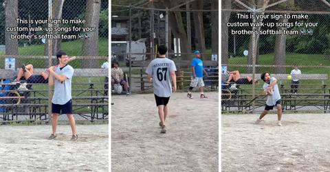 Arizona man decides to make walk-up music for his softball teammates