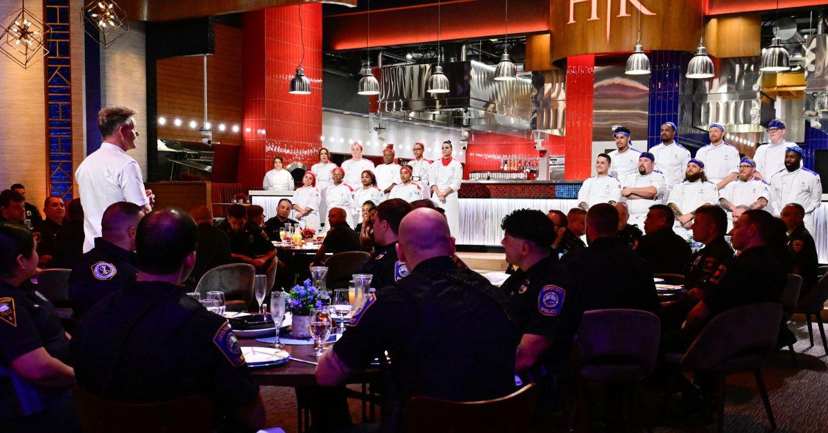 'Hell's Kitchen' On Set