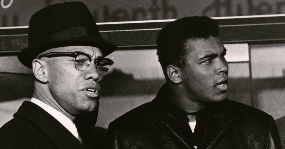 MALCOLM X and MUHAMMAD ALI