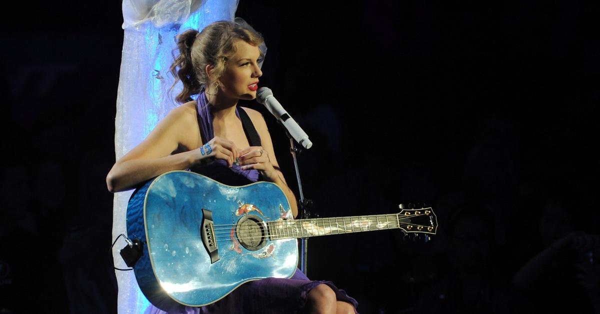 taylor swift koi fish guitar