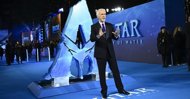 James Cameron at the world premiere of 'Avatar: The Way of Water' on Dec. 6, 2022