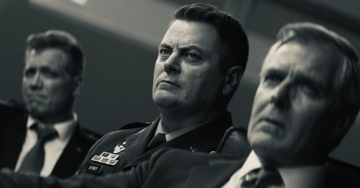 Nick Offerman as General Sidney in 'Mission: Impossible – The Final Reckoning.'