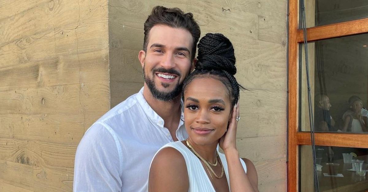 The first Black Bachelorette, Rachel Lindsay Abasolo, and her husband Bryan Abasolo