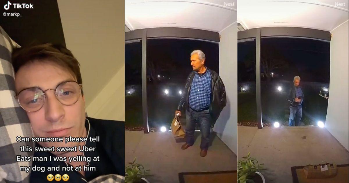Man Yelling at Dog Insults DoorDash Driver in Viral Video